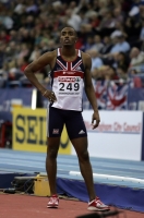 Nathan Douglas. Silver medallist European Indoor Championshops 2007 (Birmingham) at triple jump
