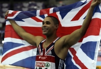 Jason Gardener. European Indoor Champion 2007 (Birmingham) at 60m