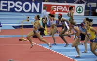 Kim Gevaert. European Indoor Champion 2007 (Birmingham) at 60m. Final