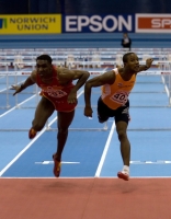 Gregory Sedoc. European Indoor Champion 2007 (Birmingham) at 60m hurdles