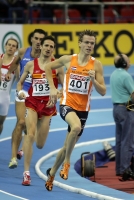 Arnoud Okken. European Indoor Champion 2007 at 800m