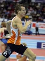 Arnoud Okken. European Indoor Champion 2007 at 800m