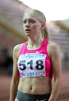 Anna Alminova. Russian indoor champion 2010 at 1500m