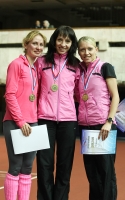 Yevgeniya Zinurova. Silver medallist at Russian Indoor Championships 2010 at 800m