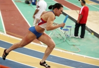 Svetlana Pospelova. Silver medallist World Indoor Championships 2010 (Doha) at 4x400m 
