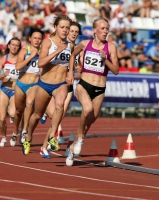 Russian Championships 2010. 800m. Anna Luchkina and Oksana Zbrozhek