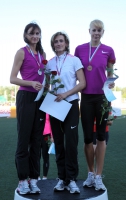 Russian Championships 2010. Lyudmila Kolchanova, Tatyana Kotova, Tatyana Chernova