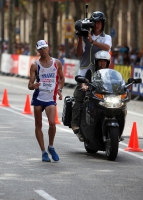 Yohann Diniz. European Championships 2010 (Barselona). Walk 50km