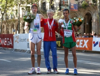 20th European Athletics Championships 2010 /Barselona, ESP. European champions 