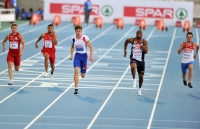 20th European Athletics Championships 2010 /Barselona, ESP. 100m. Christophe LEMAITRE