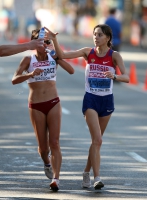 20th European Athletics Championships 2010 /Barselona, ESP.  20 km Walk Women Final. Anisya KIRDYAPKINA