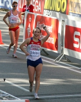 20th European Athletics Championships 2010 /Barselona, ESP.  20 km Walk Women Final. Vera SOKOLOVA