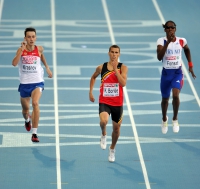 20th European Athletics Championships 2010 /Barselona, ESP. 400m (Semifinal). KevinBORLÉE, Vladimir KRASNOV