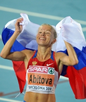 20th European Athletics Championships 2010 /Barselona, ESP. 10000m. Silver medallist. Inga Abitova 