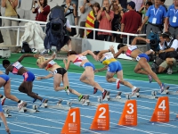20th European Athletics Championships 2010 /Barselona, ESP. 100m Women Semifinals