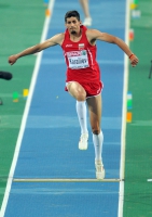 20th European Athletics Championships 2010 /Barselona, ESP. Triple Jump Men Final. Momchil KARAILIEV
