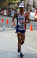 20th European Athletics Championships 2010 /Barselona, ESP. 50 km Walk Men Final. Yohann DINIZ
