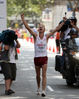 20th European Athletics Championships 2010 /Barselona, ESP. 50 km Walk Men Final. Silver medallist/ Grzegorz SUDOL