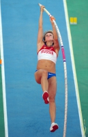 20th European Athletics Championships 2010 /Barselona, ESP. Pole Vault Women Final. Yuliya GOLUBCHIKOVA 