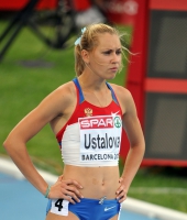 20th European Athletics Championships 2010 /Barselona, ESP. 400m Women Final. Kseniya Ustalova