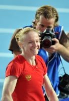 20th European Athletics Championships 2010 /Barselona, ESP. Pole Vault Women Final.  Svetlana Feofanova. Champion