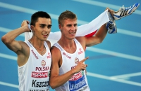 20th European Athletics Championships 2010 /Barselona, ESP. 800m Men. Final. Marcin LEWANDOWSKI and Adam KSZCZOT