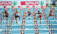 20th European Athletics Championships 2010 /Barselona, ESP. 100m Hurdles Women (Final). 