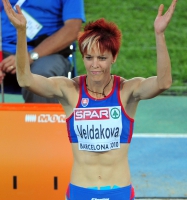 20th European Athletics Championships 2010 /Barselona, ESP. Triple Jump Women.	Final. Dana VELDAKOVA