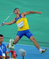 20th European Athletics Championships 2010 /Barselona, ESP. Javelin Men. Final.  Roman AVRAMENKO
