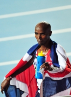 20th European Athletics Championships 2010 /Barselona, ESP. 5000m Men champion. 	Mo FARAH