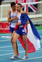 20th European Athletics Championships 2010 /Barselona, ESP. 3000m Steeplechase Men champion's. Mahiedine MEKHISSI-BENABBAD and Bouabdellah TAHRI
