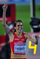 20th European Athletics Championships 2010 /Barselona, ESP. 1500m Women champion Nuria FERNÁNDEZ