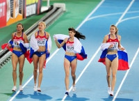 20th European Athletics Championships 2010 /Barselona, ESP. 4x400m Relay Women champion's