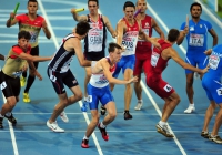 20th European Athletics Championships 2010 /Barselona, ESP. 4x400m Relay.  Pavel Trenikhin and Vladimir Krasnov