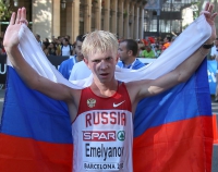 Stanislav Yemelyanov. European Champion 2010 (Barselona) at walk 20km