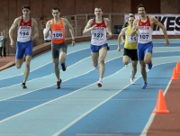 Denis Alekseyev. Bronze medallist at Russian indoor Championships 2011 at 400m