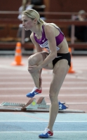 Yevgeniya Zinurova. Silver medallist at Russian Indoor Championships 2011