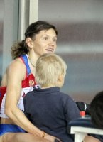 Yelena Zadorozhnaya. Silver medallist at Russian Indoor Championships 2011 at 3000m
