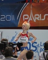 Yevgeniya Zinurova. European Indoor Champion 2011 (Paris) at 800m 
