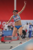 European Athletics Indoors Championships 2011 /Paris, FRA. Triple Jump. Women. Qualification. LA MANTIA Simona