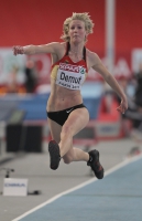 European Athletics Indoors Championships 2011 /Paris, FRA. Triple Jump. Women. Qualification. DEMUT Katja