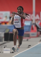 European Athletics Indoors Championships 2011 /Paris, FRA. Triple Jump. Women. Qualification. KESSELY Haoua