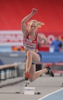 European Athletics Indoors Championships 2011 /Paris, FRA. Triple Jump. Women. Qualification. FRRYSEDAL Inger Anne