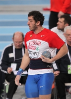 European Athletics Indoors Championships 2011 /Paris, FRA. Shot Put Men. Qualification. KOKOYEV Valeriy