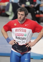 European Athletics Indoors Championships 2011 /Paris, FRA. Shot Put Men. Qualification. KOKOYEV Valeriy
