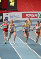 European Athletics Indoors Championships 2011 /Paris, FRA. 400m Women. 