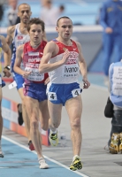 European Athletics Indoors Championships 2011 /Paris, FRA. 3000m Men. IVANOV Sergey  