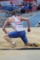 European Athletics Indoors Championships 2011 /Paris, FRA. Long Jump Men. POLYANSKIY Sergey