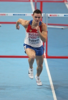 European Athletics Indoors Championships 2011 /Paris, FRA. 60m Hurdles. Men. Semifinals. SHABANOV Konstantin