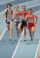 European Athletics Indoors Championships 2011 /Paris, FRA. 800m. LÓPEZ Kevin, THOMAS Joe